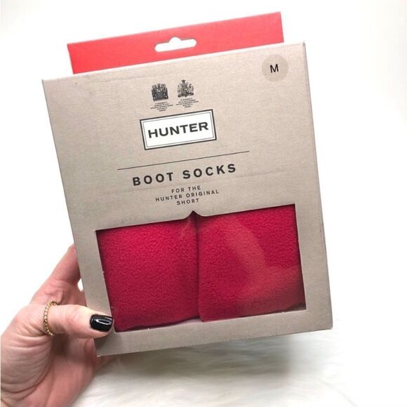 Hunter Mid Calf Fleece Boot Socks - Picture 2 of 4